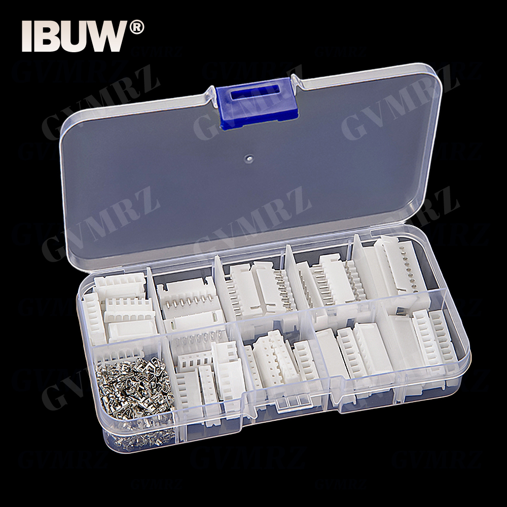 Shelly Plug - 260PCS XH2.54 6/7/8/9/10 Pin Terminals Plastic