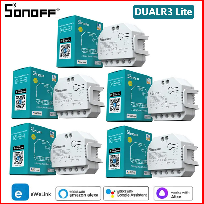 1-8pcs Smart Switch SONOFF DUA - Sonoff recension och pris