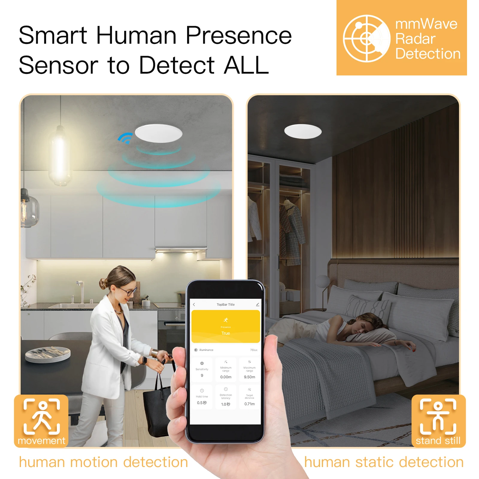 Tuya Smart ZigBee / WiFi Human - Tasmota recension och pris