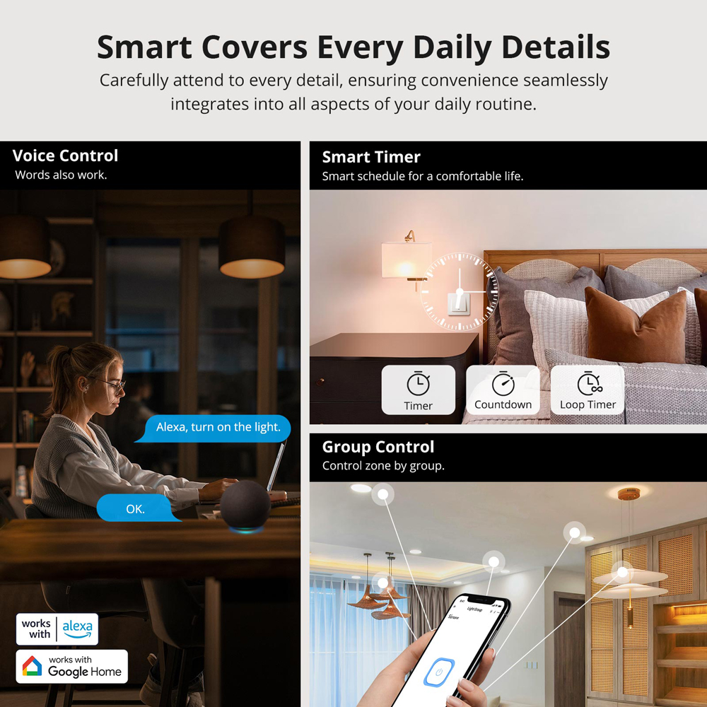 SONOFF ZBMINIR2 Zigbee Smart S - Sonoff Basic recension och pris