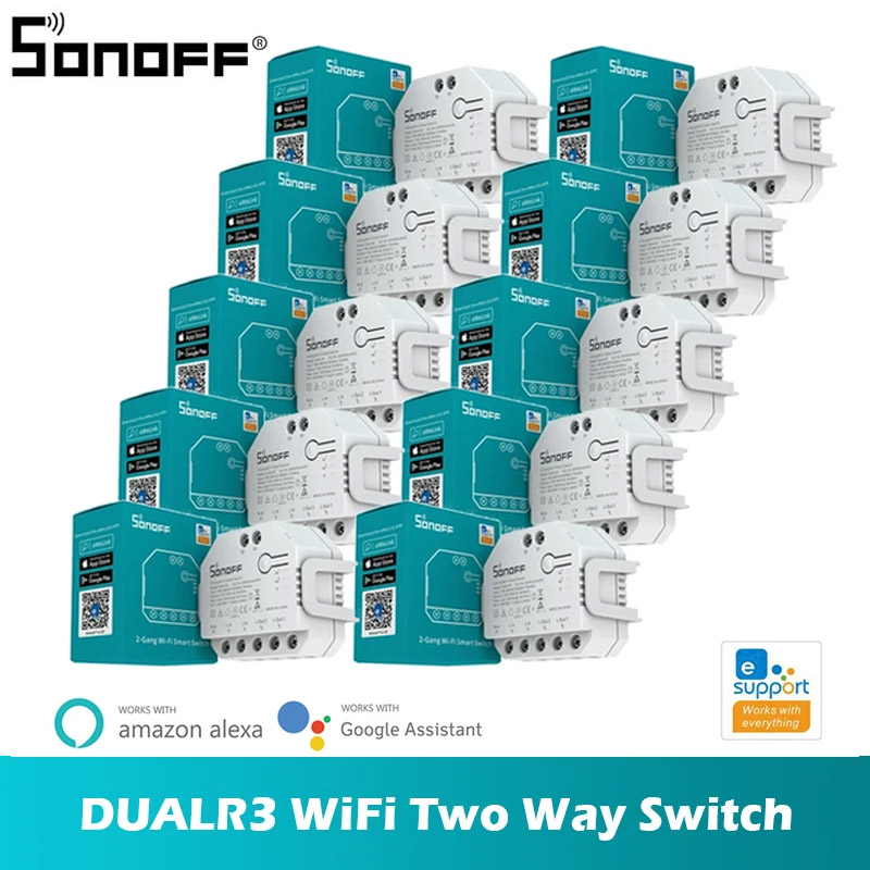 SONOFF DUAL R3 Wifi Smart Rela - Sonoff recension och pris