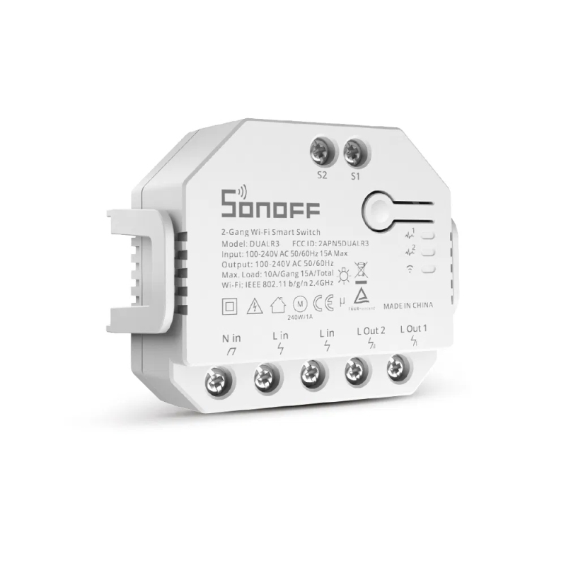 SONOFF DUAL R3 Wifi Smart Rela - Sonoff recension och pris