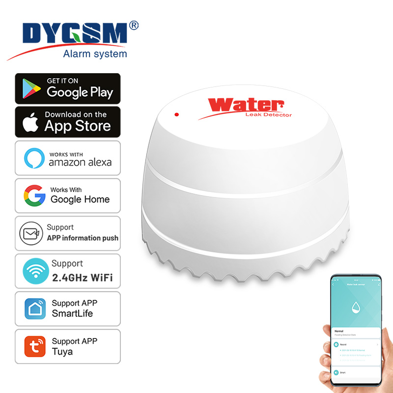 Tuya WiFi Water Leak Detector  - Home Assistant Tuya recension och pris