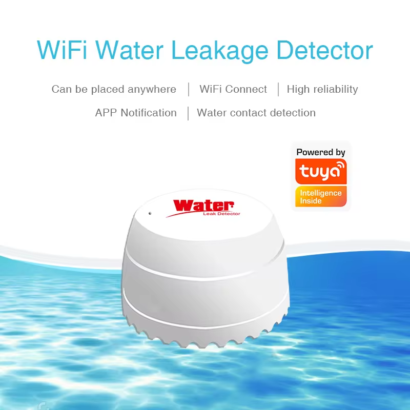 Tuya WiFi Water Leak Detector  - Home Assistant Tuya recension och pris
