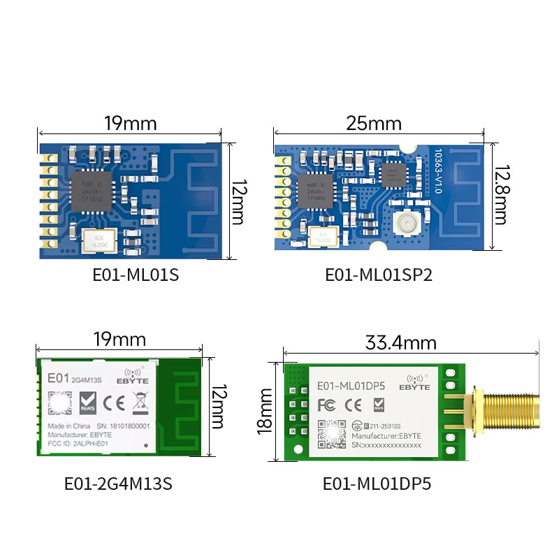 2pcs nRF24L01+ PA LNA 2.4GHz W - Smart Home Module Iot recension och pris