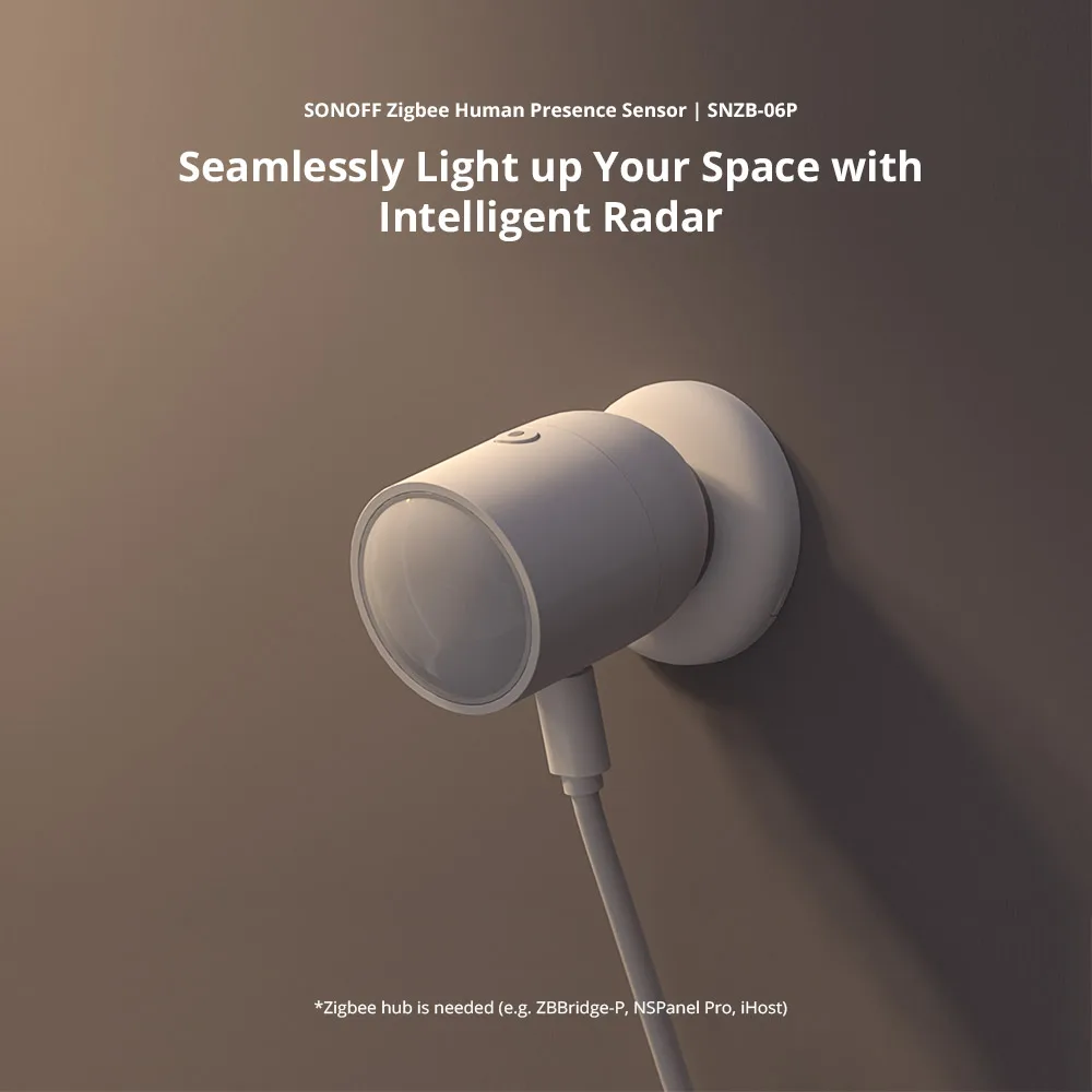 SONOFF SNZB 06P Zigbee Human P - Tasmota recension och pris