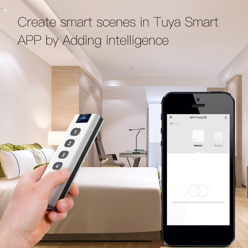 Tuya ZigBee Smart Scene Switch - Sonoff Basic recension och pris