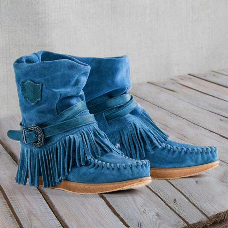 Retro Tassel Women's Boots Sid - Tasmota recension och pris