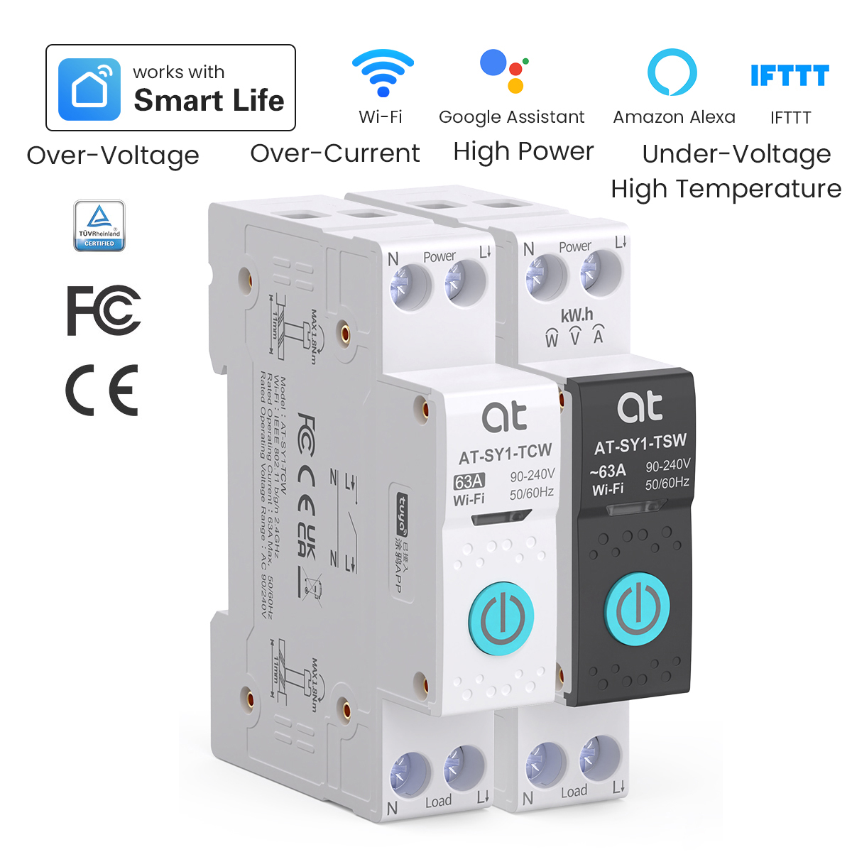 Tuya WiFi Circuit Breaker Smar - Smart Relay Tuya recension och pris