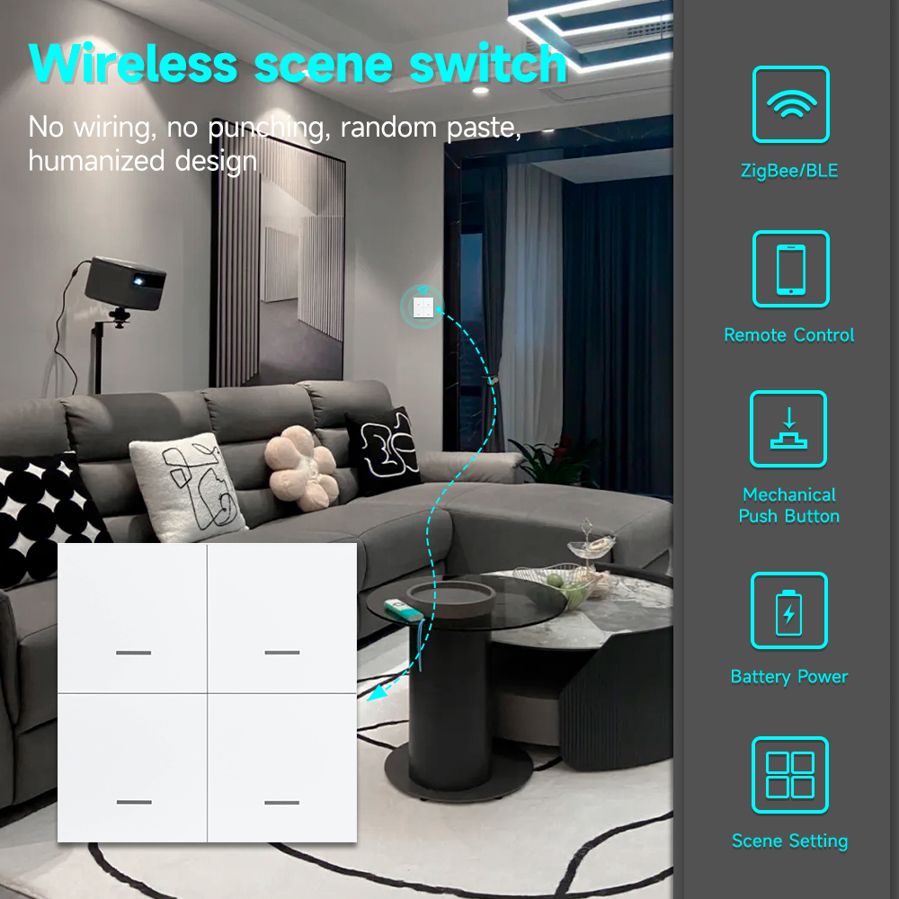 Tuya ZigBee 3.0 Smart Scene Sw - Sonoff Basic recension och pris