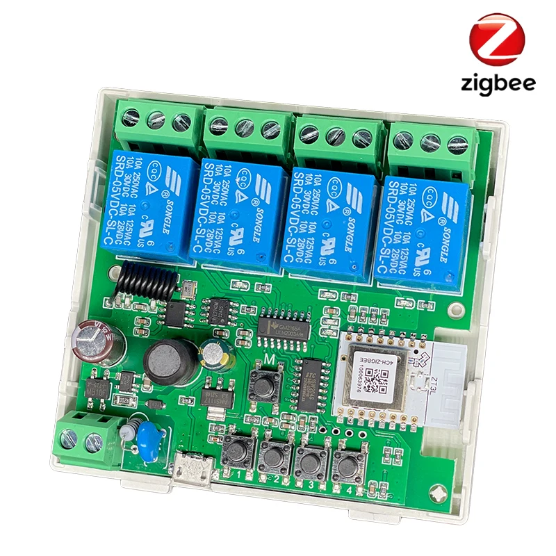 Tuya Smart Zigbee 220V Switch  - Tuya 4 Channel recension och pris