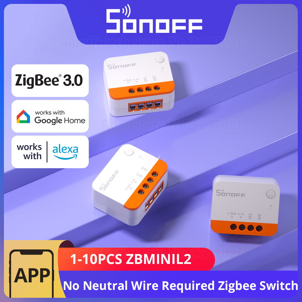 1-10PCS SONOFF ZBMINIL2 Zigbee - Sonoff recension och pris