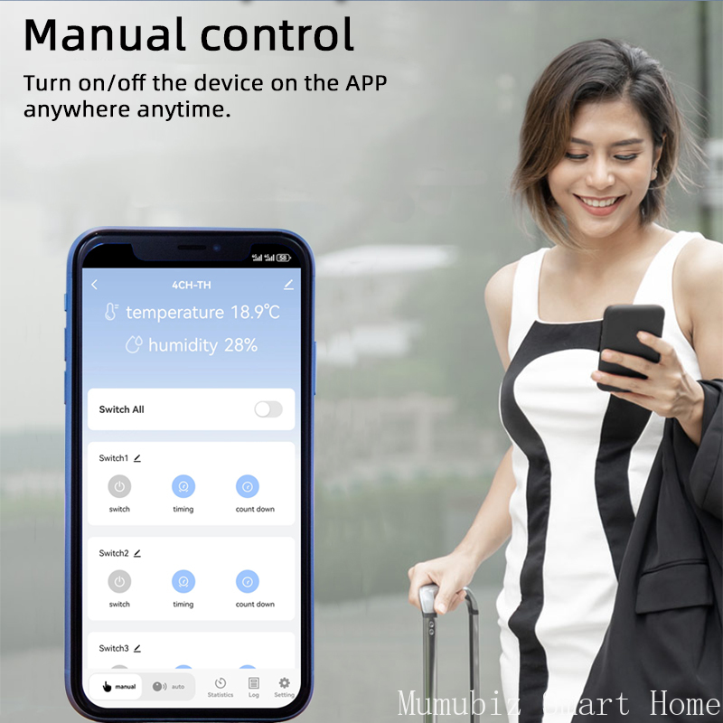 Tuya Smart 7-32V WiFi 4 Channe - Tuya 4 Channel recension och pris