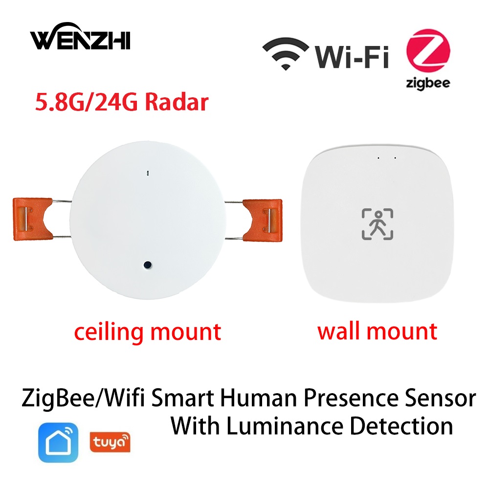 ZigBee Wifi MmWave Human Prese - Home Assistant Tuya recension och pris