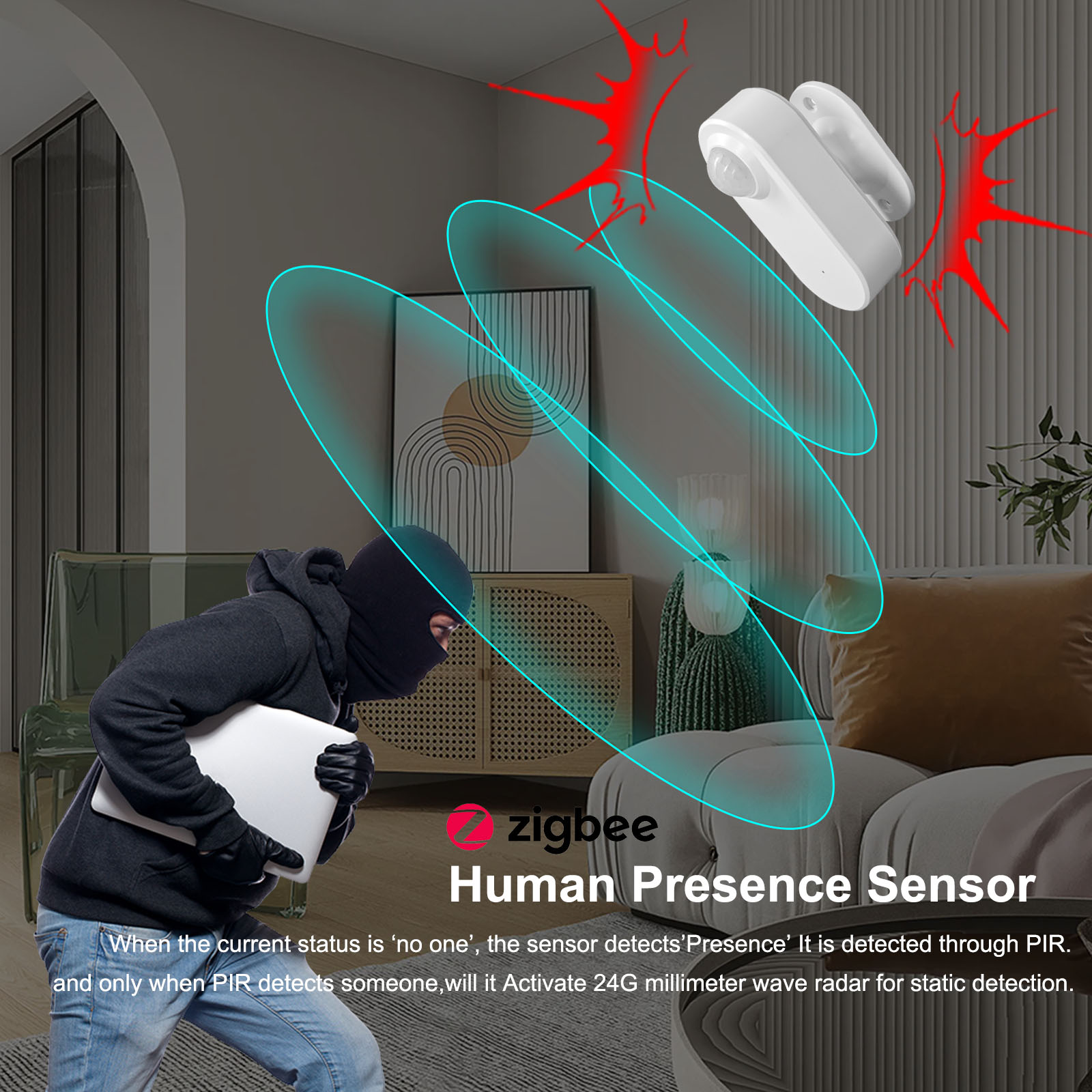 Tuya Human Presence Sensor Sma - Tasmota recension och pris