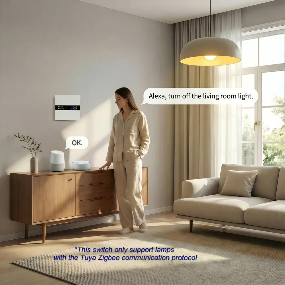 M8 Pro Zigbee Smart Switch Pan - Smart Relay Tuya recension och pris