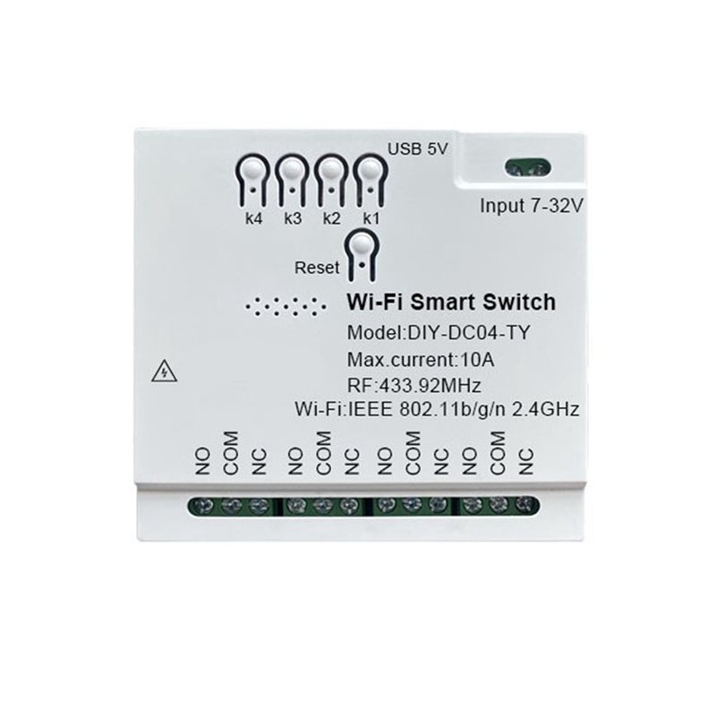 Reliable-Tuya Wifi 4 Channel S - Tuya 4 Channel recension och pris