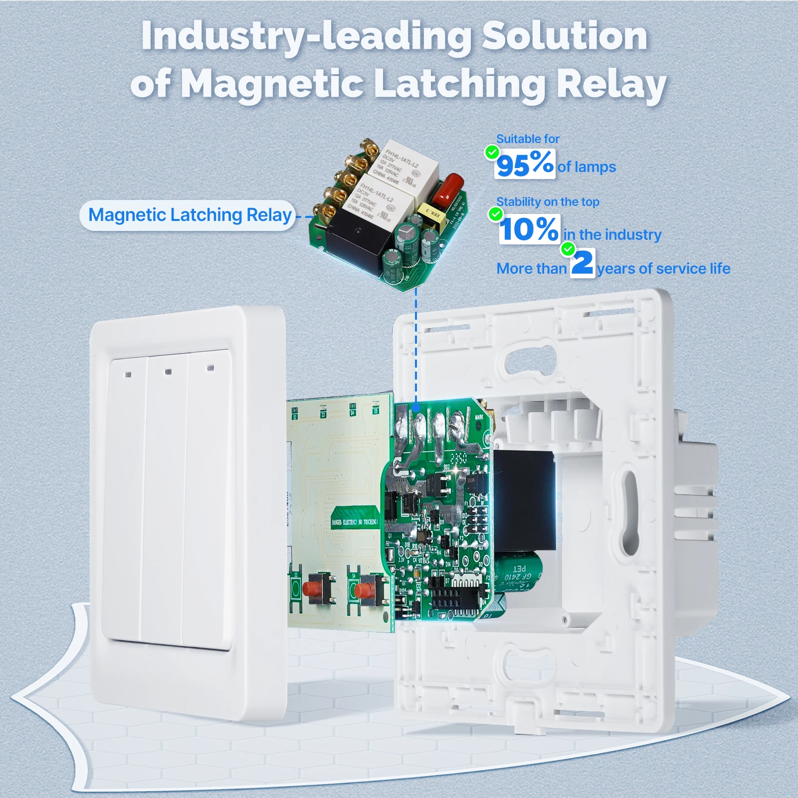 MOES ZigBee Smart Light Switch - Smart Relay Tuya recension och pris