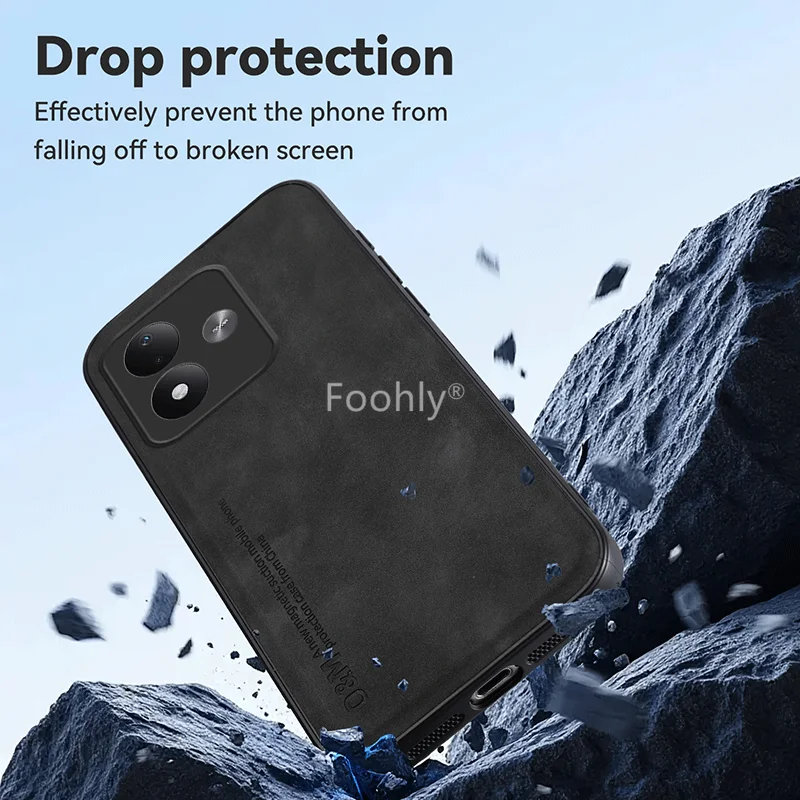 Nubuck Leather Shockproof Magn - Shelly recension och pris