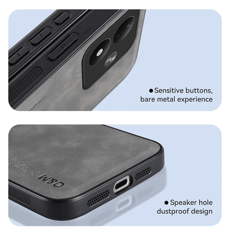 Nubuck Leather Shockproof Magn - Shelly recension och pris