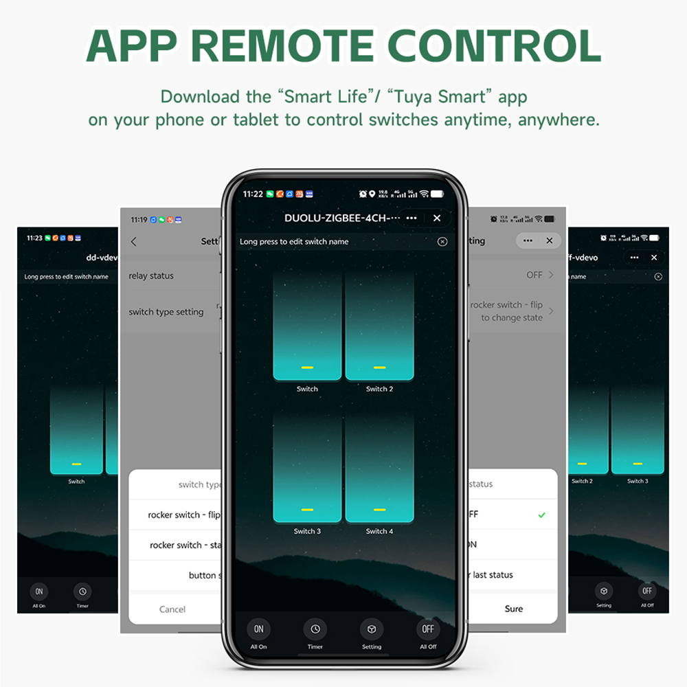 Tuya ZigBee Smart Switch Modul - Tuya 4 Channel recension och pris
